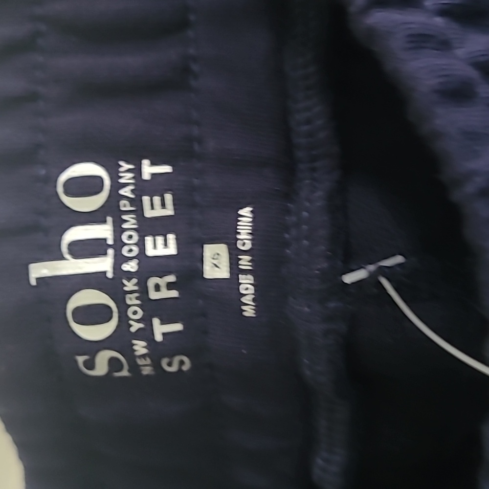 Soho Street NY&COMPANY jogger pants. Navy blue - Picture 3 of 7